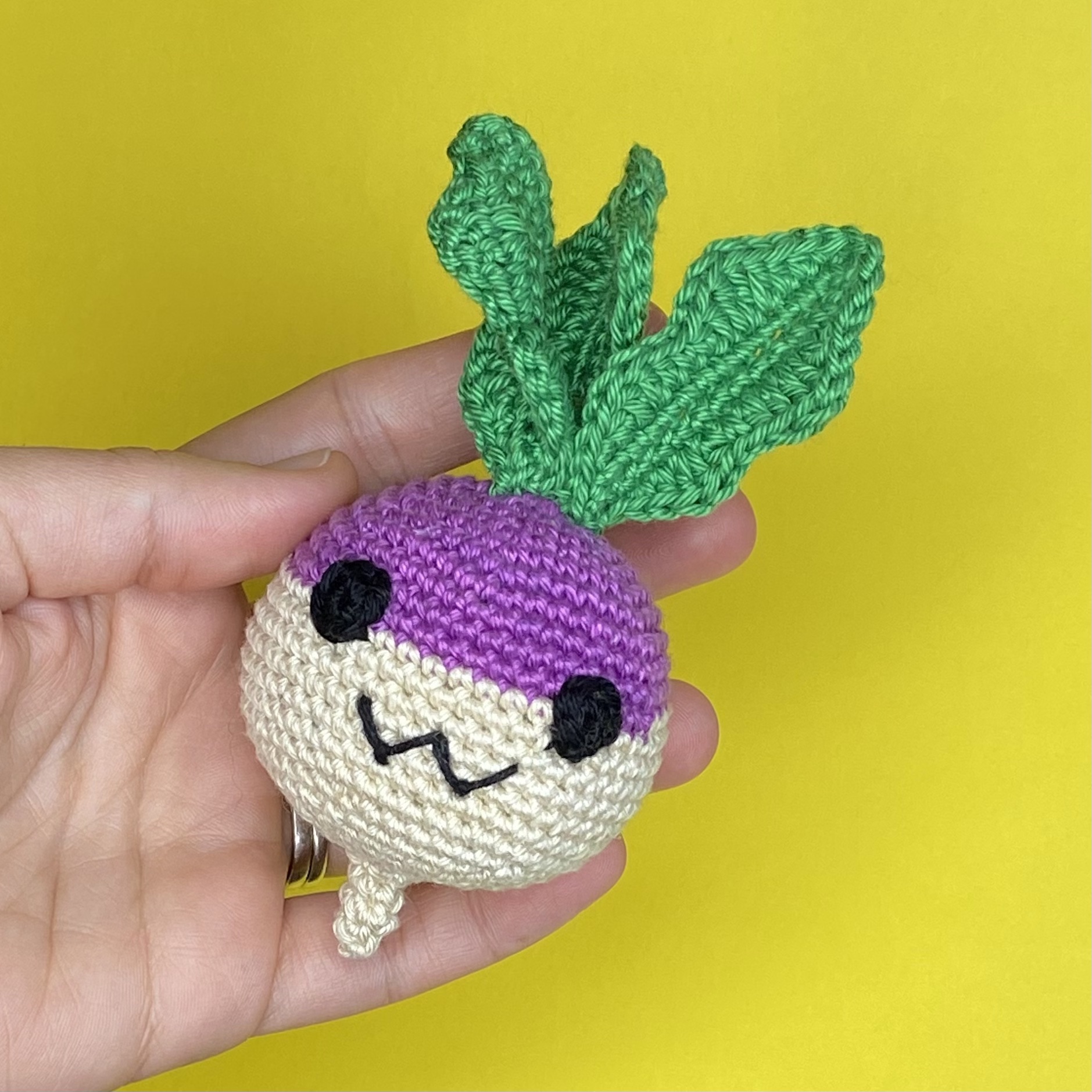 Turnip Rice Craft EmmaCraftsDesign-Terry the Turnip